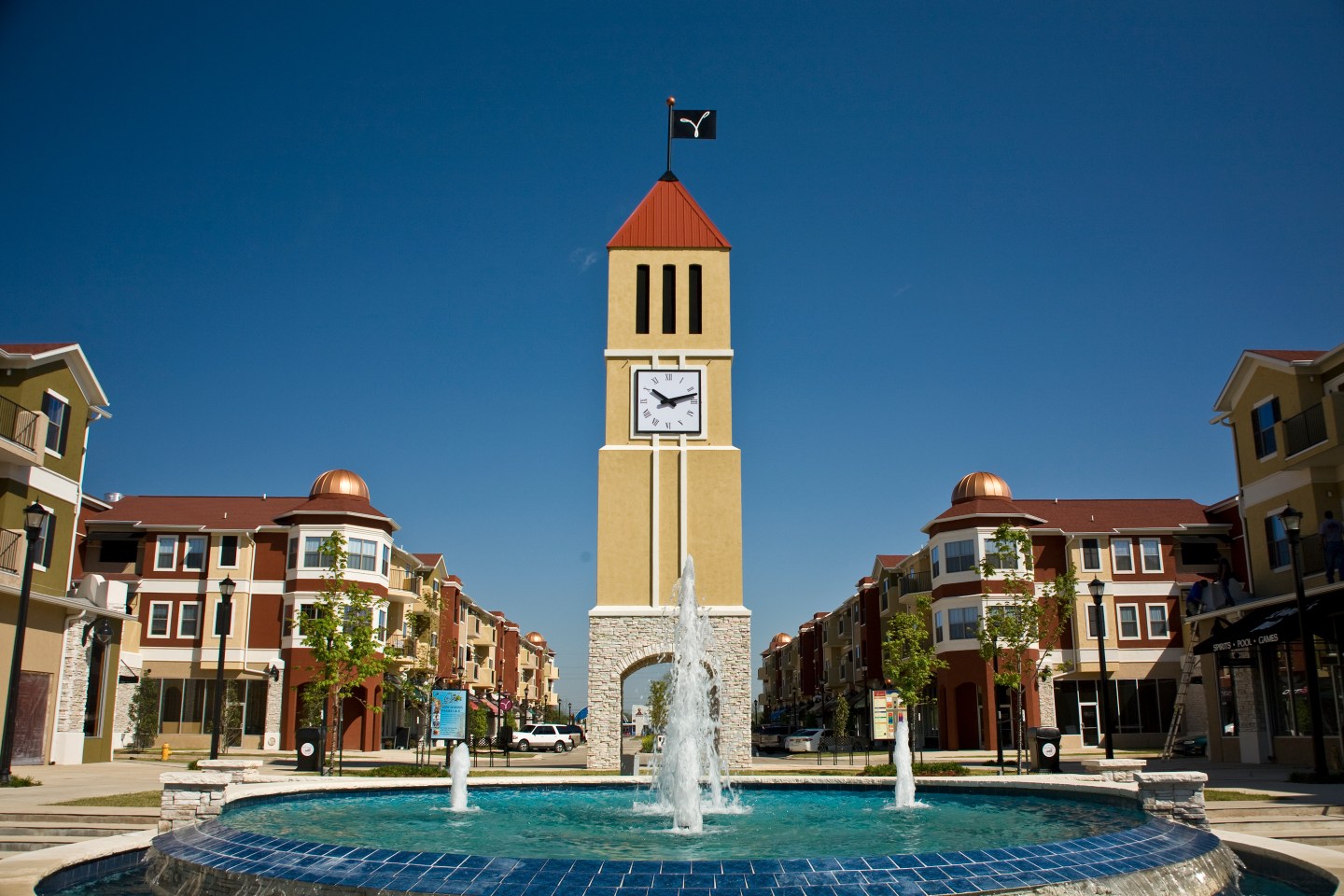 Villaggio, an Italian-style residential and shopping community in Bossier, La.