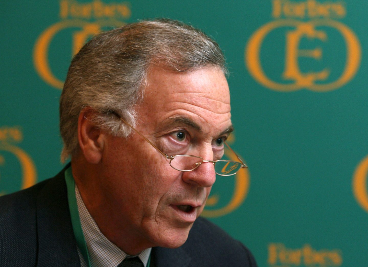 Steve Hanke, professor of applied economics at Johns Hopkins University, speaks during an interview at the Forbes Global CEO Conference in Kuala Lumpur, Malaysia, on Monday, Sept. 28, 2009.