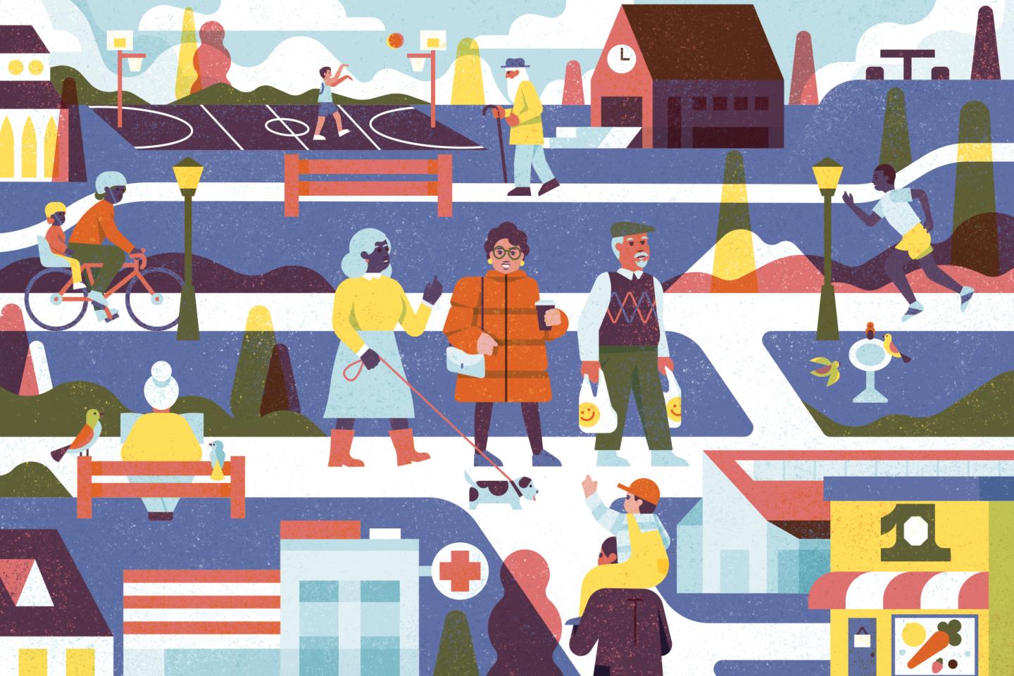 The vast majority of people planning to move in coming years consider strong support systems a crucial factor in their decision, according to a Harris poll conducted on behalf of Fortune. 