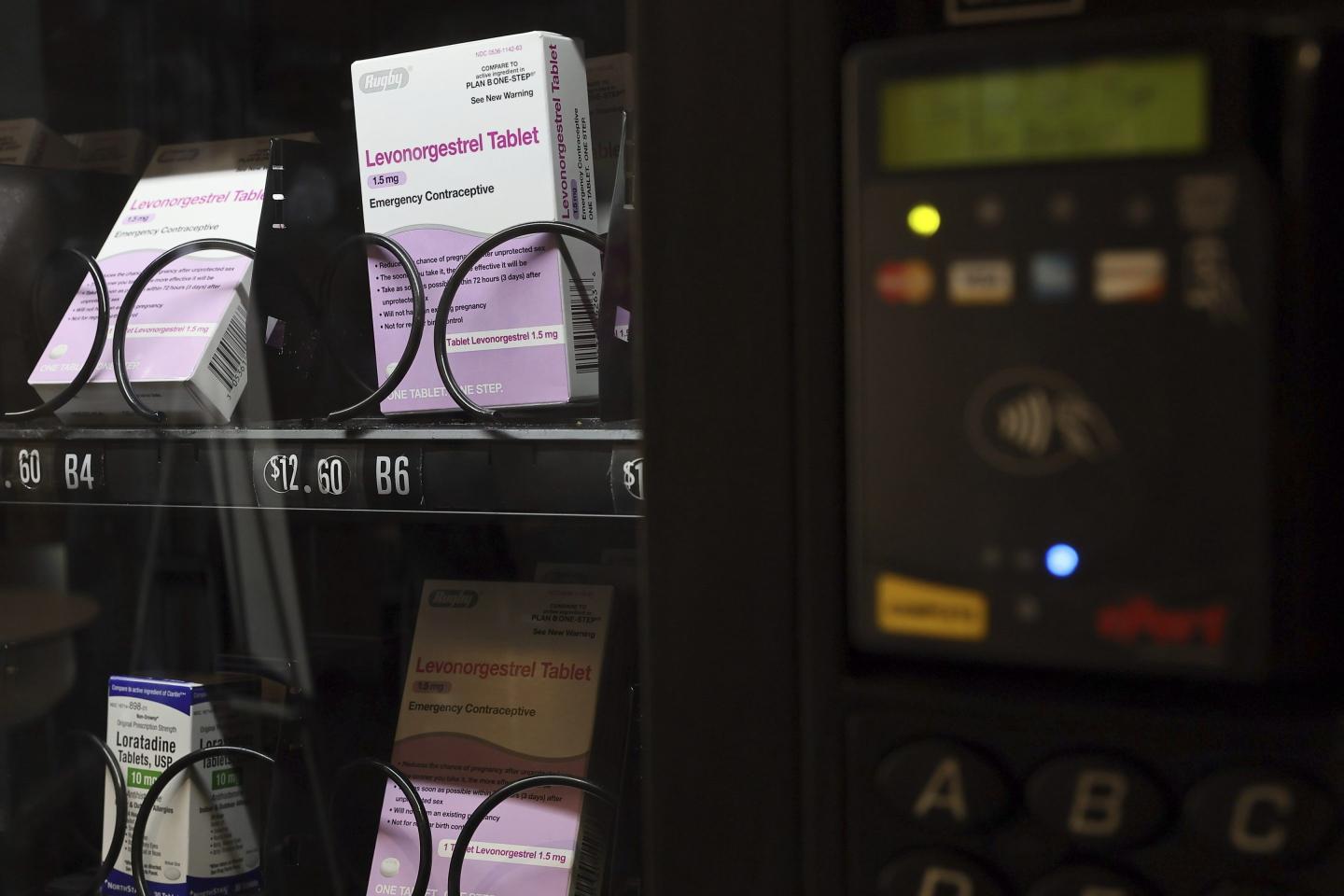 Plan B vending machine