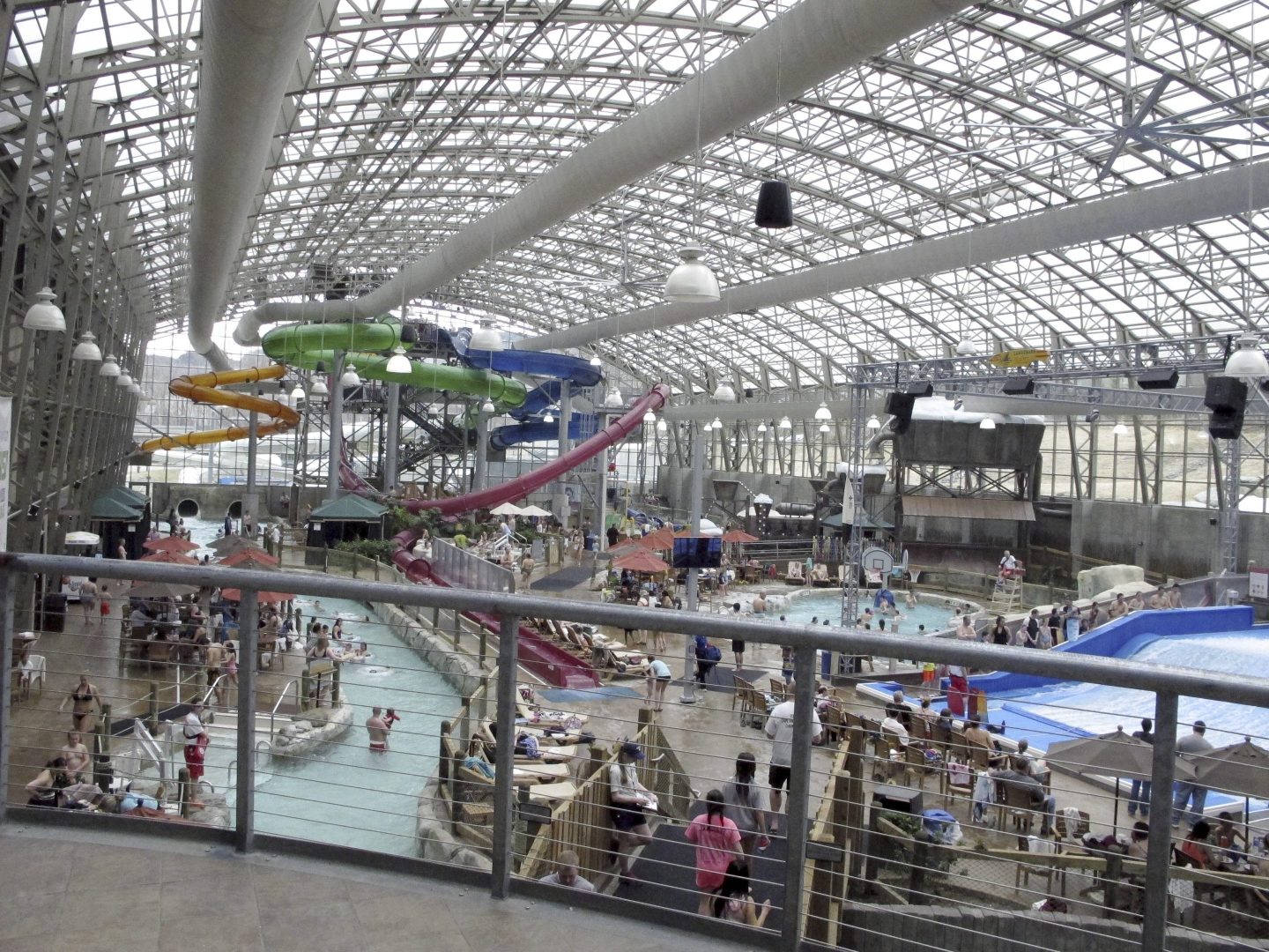 The water park at Jay Peak resort in Jay, Vt., April 18, 2016.