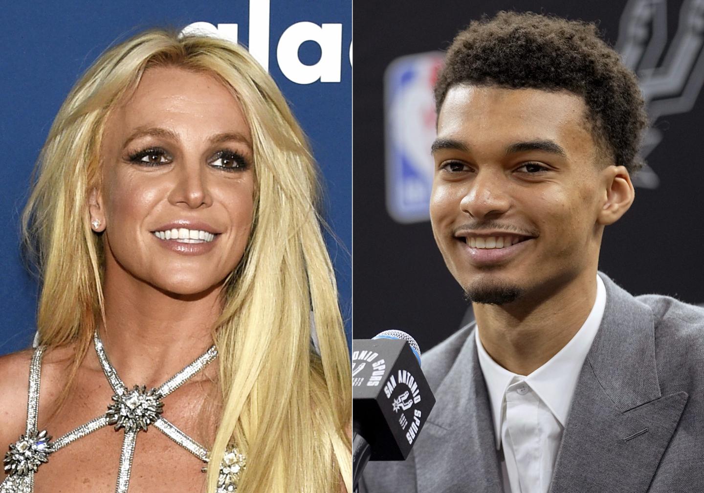 Britney Spears, Victor Wembanyama