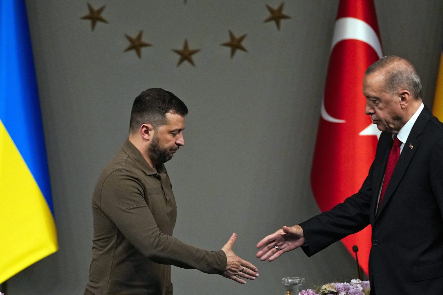 Recep Tayyip Erdogan, Volodymyr Zelenskyy