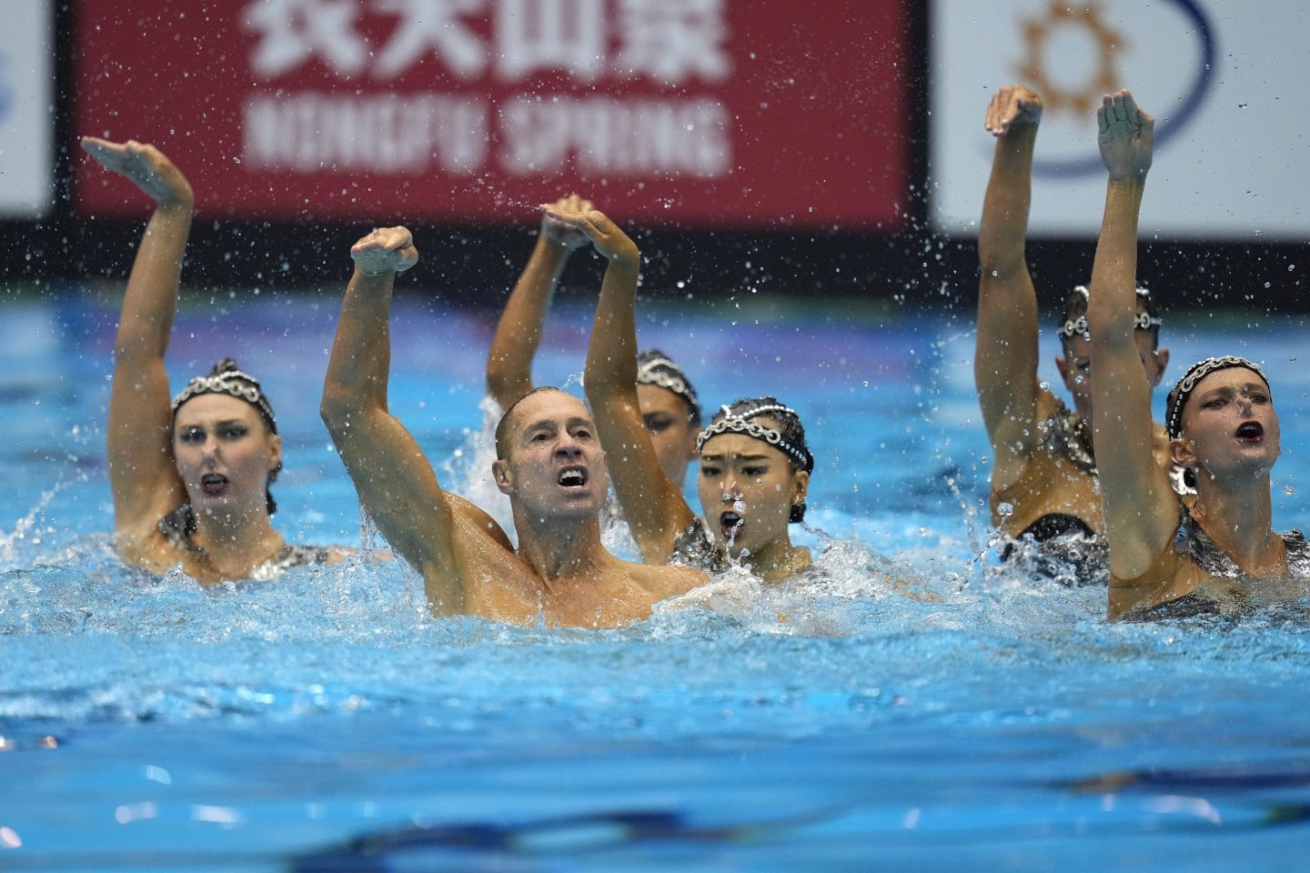 Synchronized swimming
