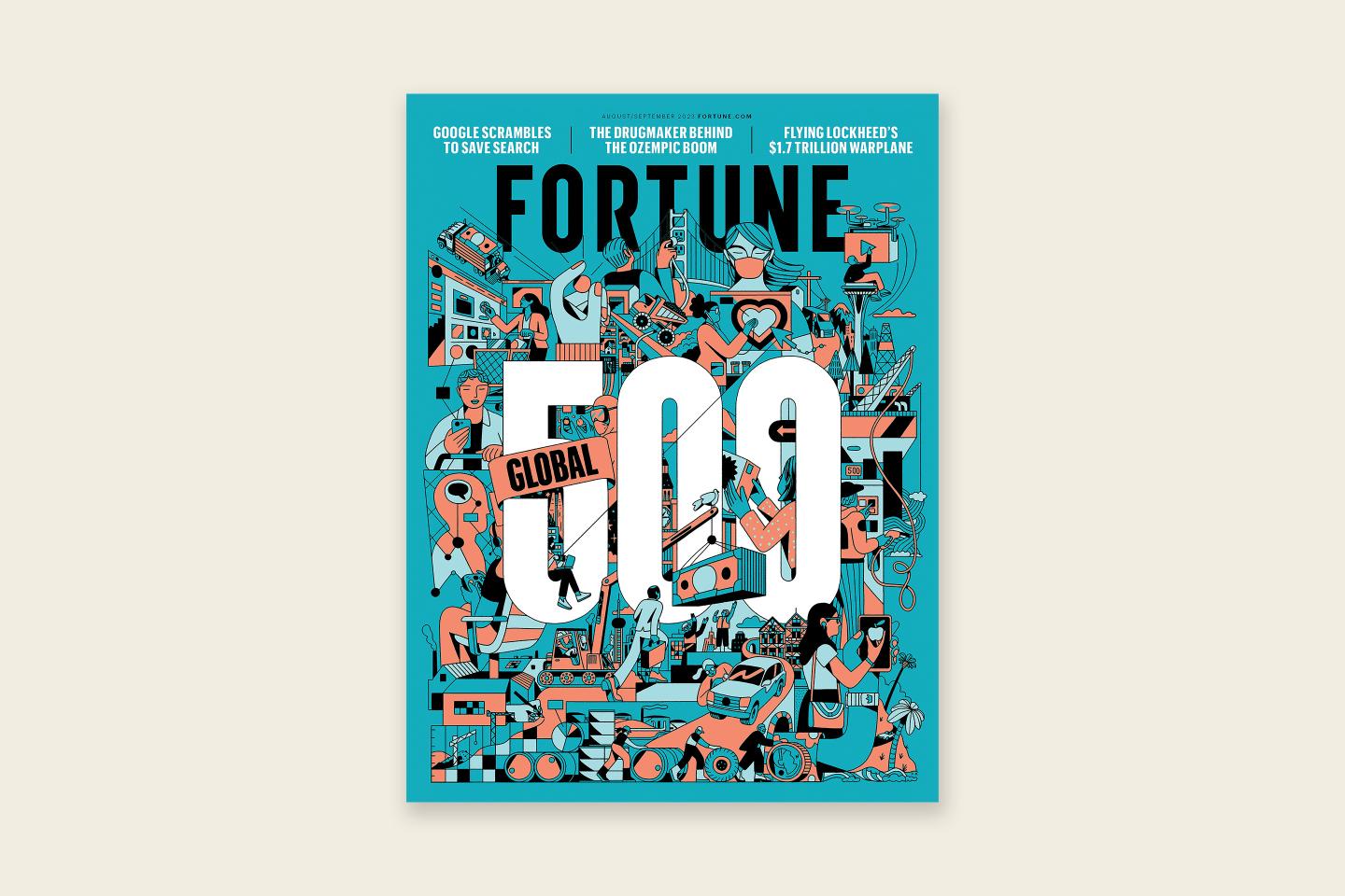 Fortune’s Global 500 is proof that even the biggest companies can be dethroned