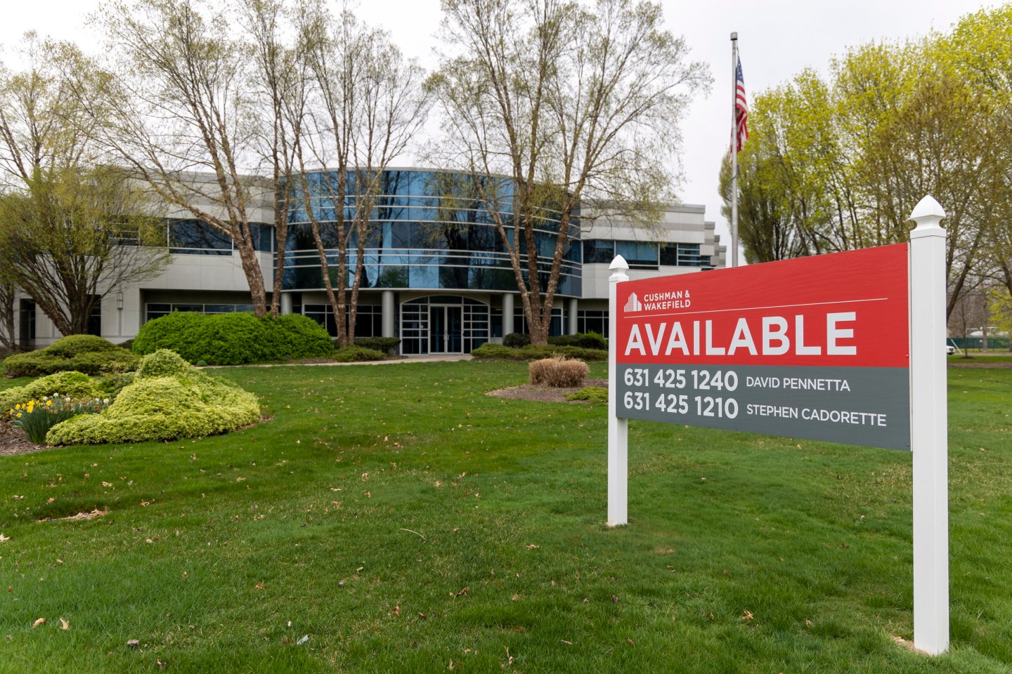 The amount of office space is expected to shrink this year.