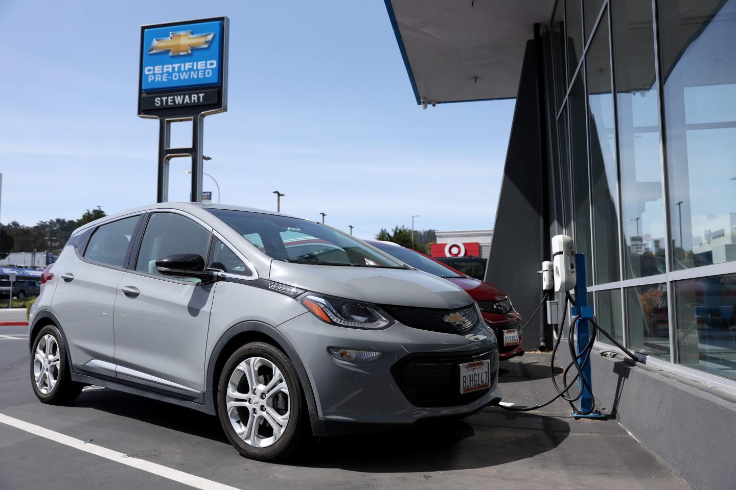 A Chevrolet Bolt EV.