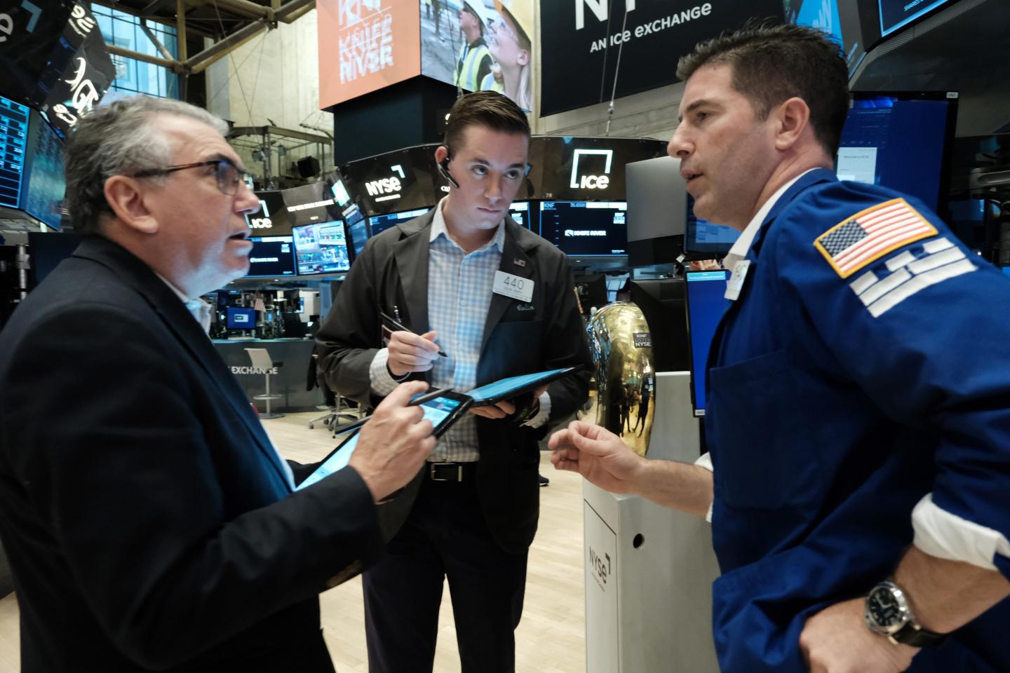 NYSE traders