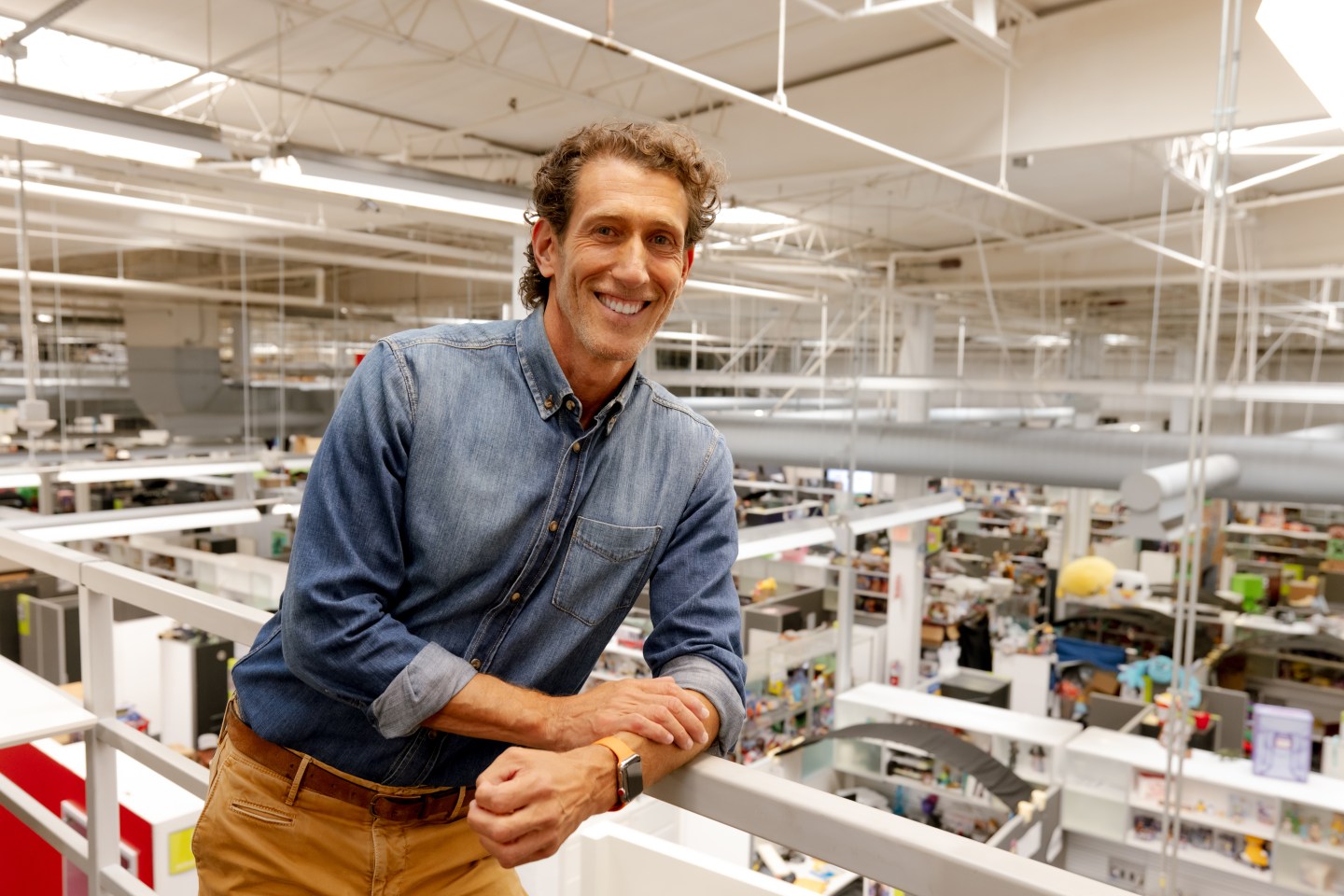 Richard Dickson, president and COO of Mattel, at company headquarters in El Segundo, Calif., Aug. 26, 2022. He will become CEO of Gap Inc. in August.