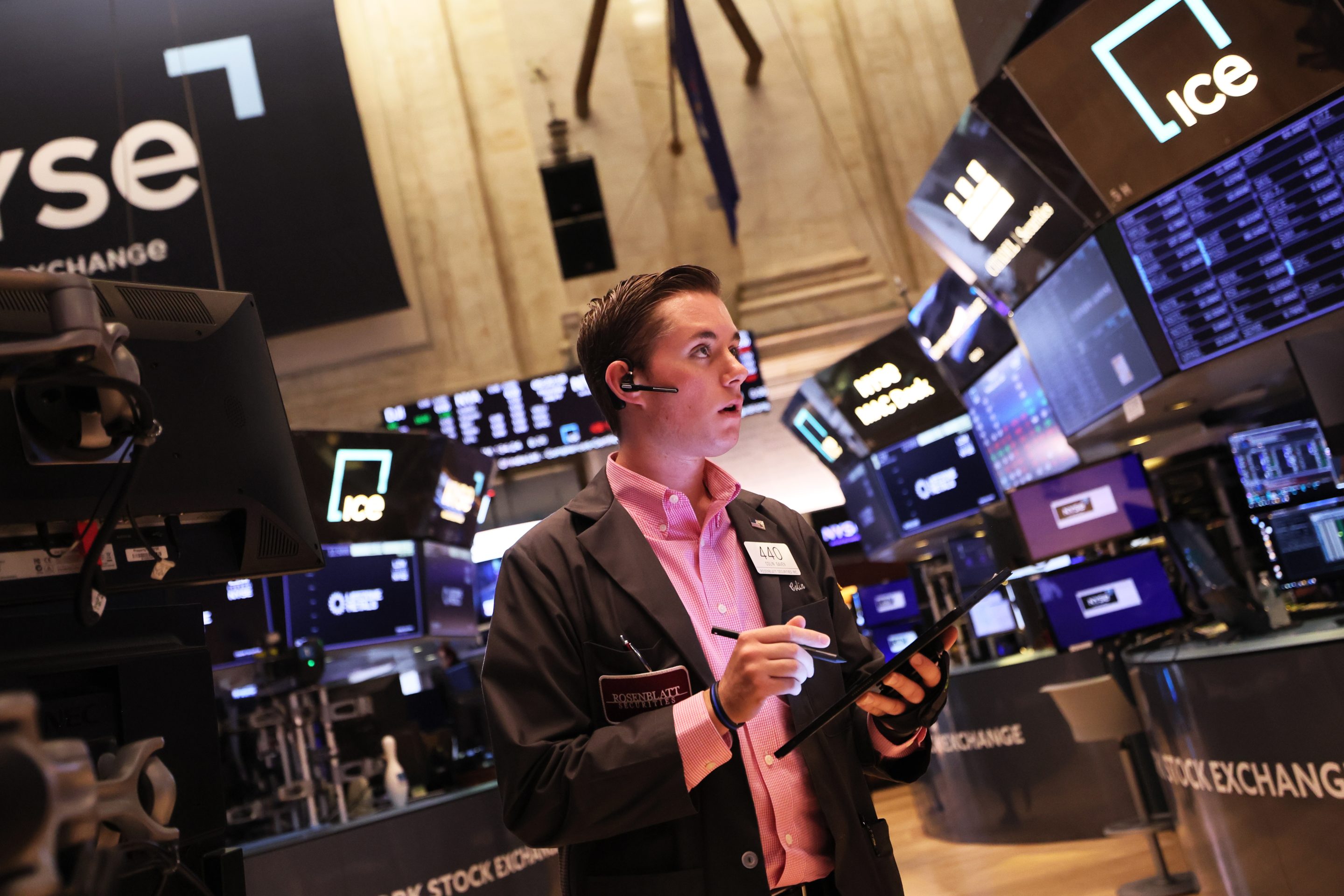 Wall Street trader