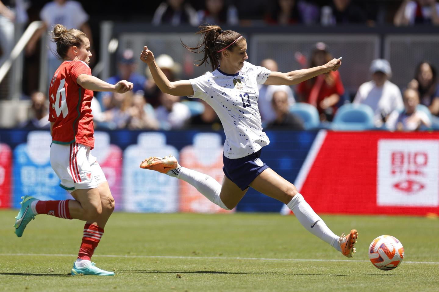 Alex Morgan will co-captain the U.S, Women's National Team this year. 