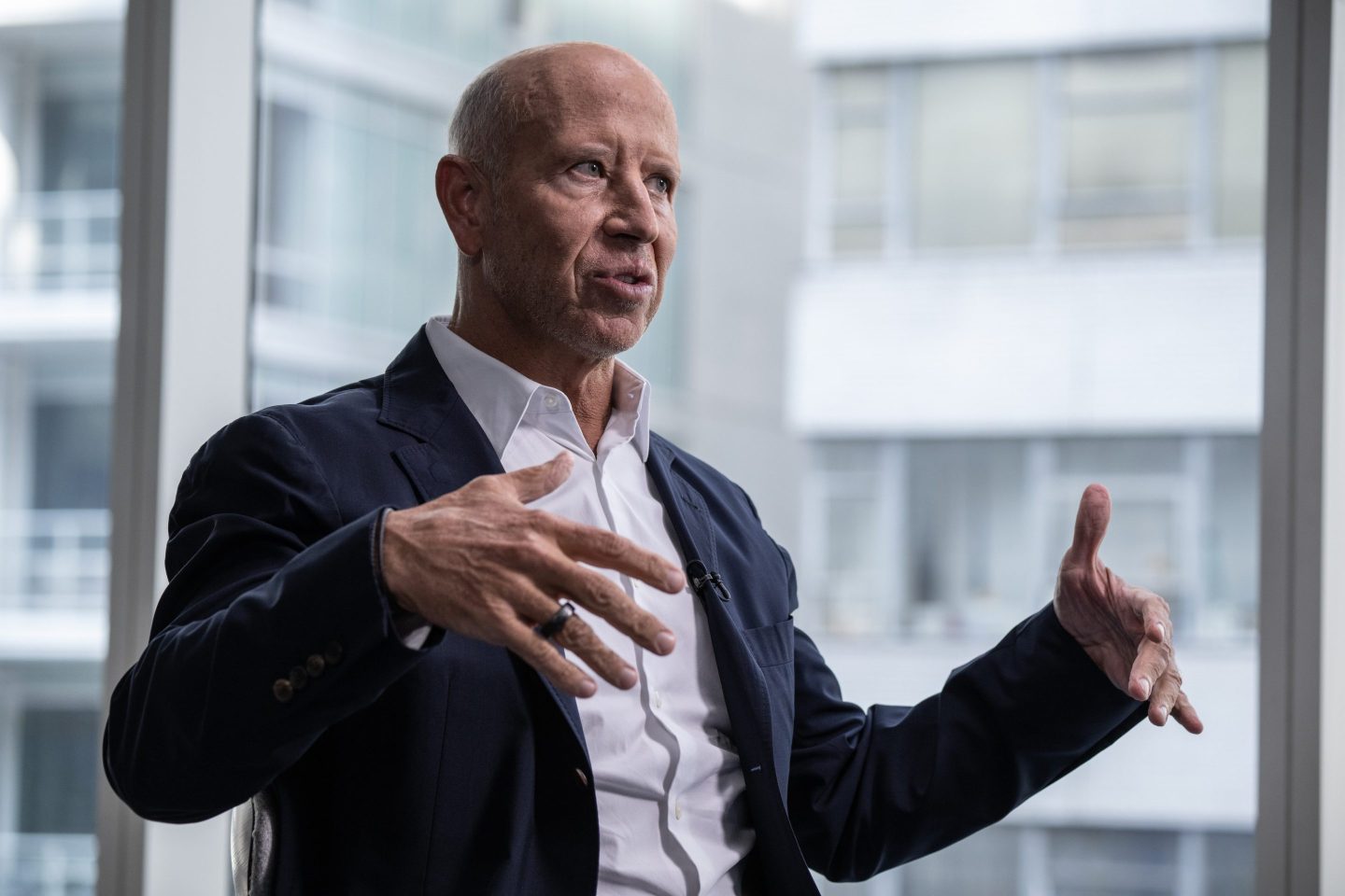 Barry Sternlicht, chief executive officer of Starwood Capital Group, during an interview on an episode of Bloomberg Wealth with David Rubenstein in New York on June 28, 2023.