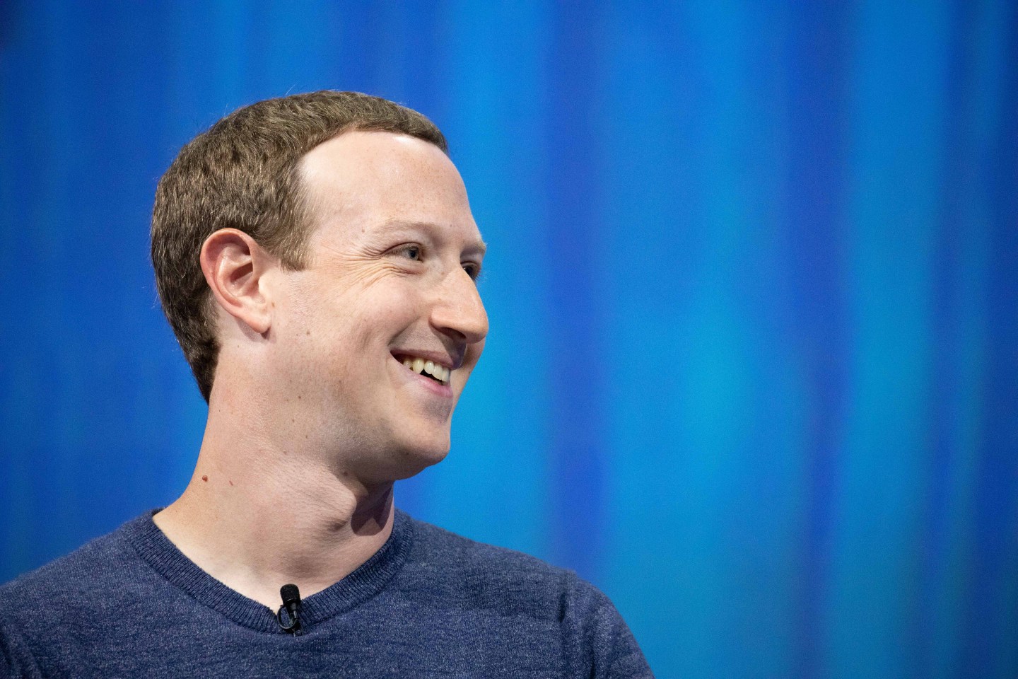 CEO of Meta Mark Zuckerberg smiling