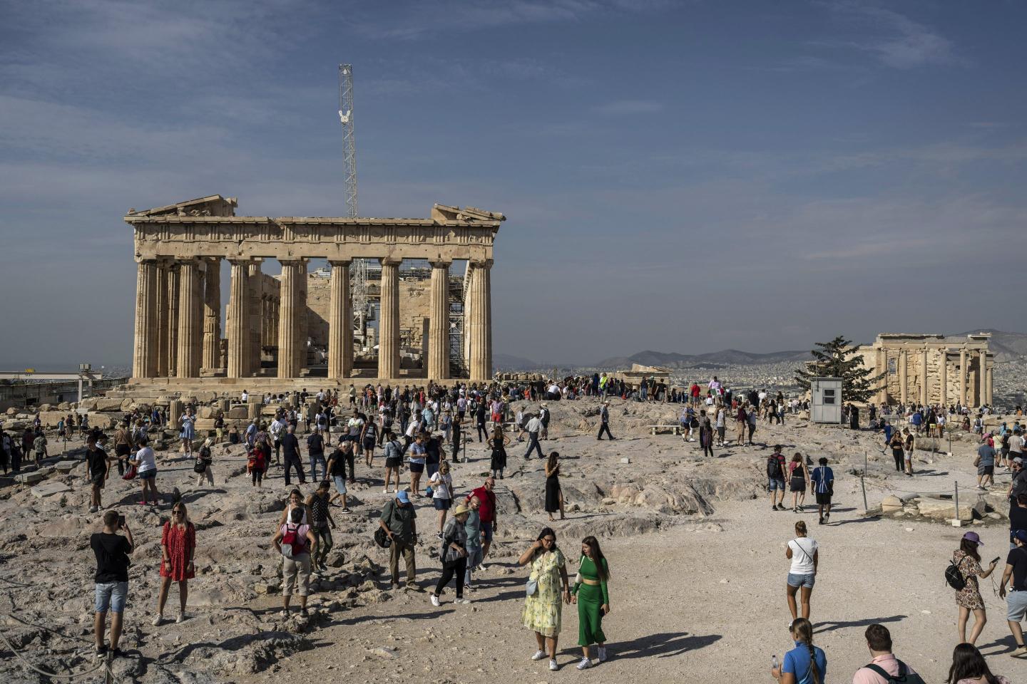 ‘Excessive tourism’: Greece will cap visits to the Acropolis of Athens to protect its most popular archaeological site