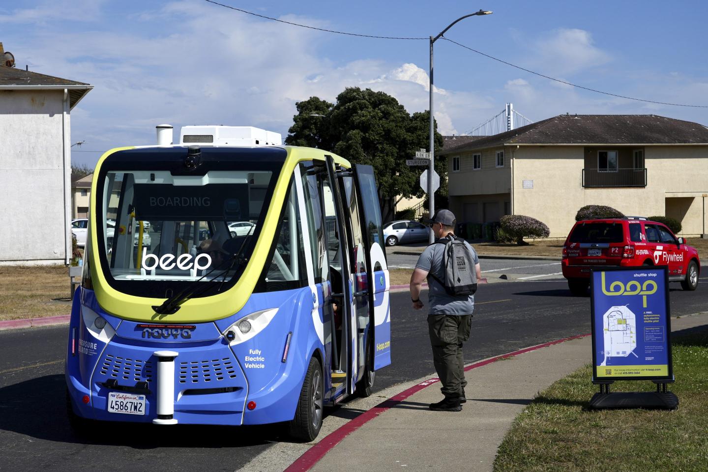 San Francisco is launching a driverless bus service less than a week after California okayed robotaxi expansion in the city