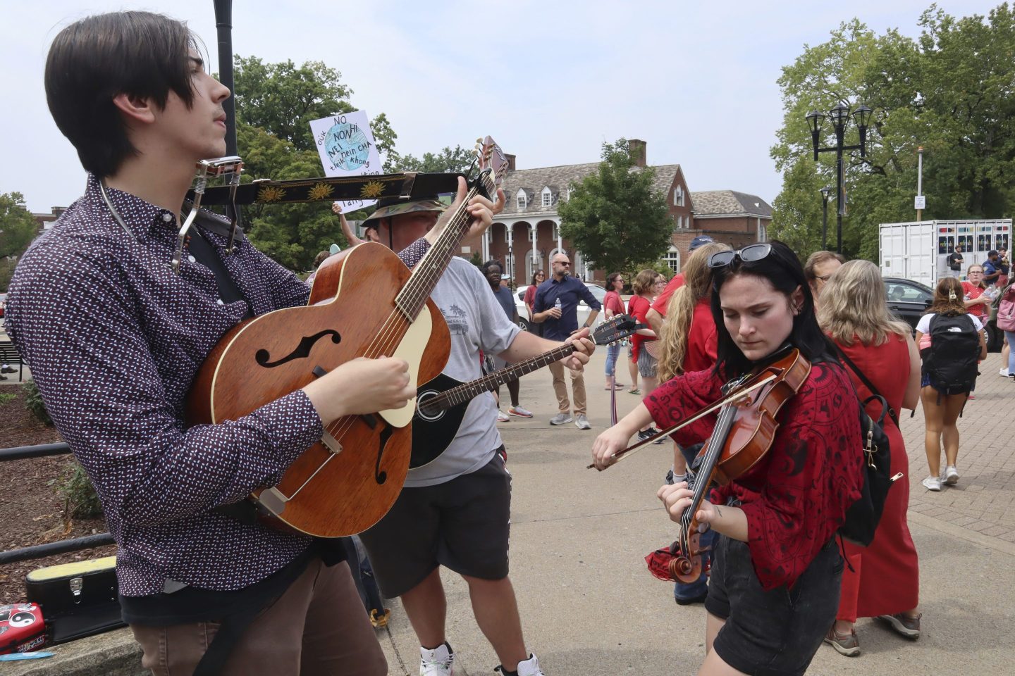 West Virginia University students