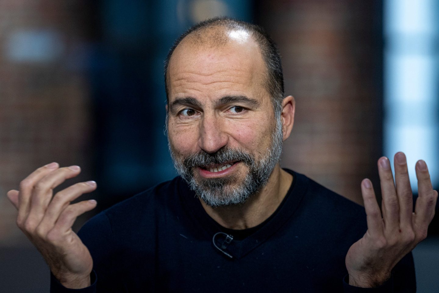 Dara Khosrowshahi, chief executive officer of Uber Technologies Inc.