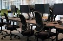 So few workers go into the office now that more than one-third of desks sit empty all week
