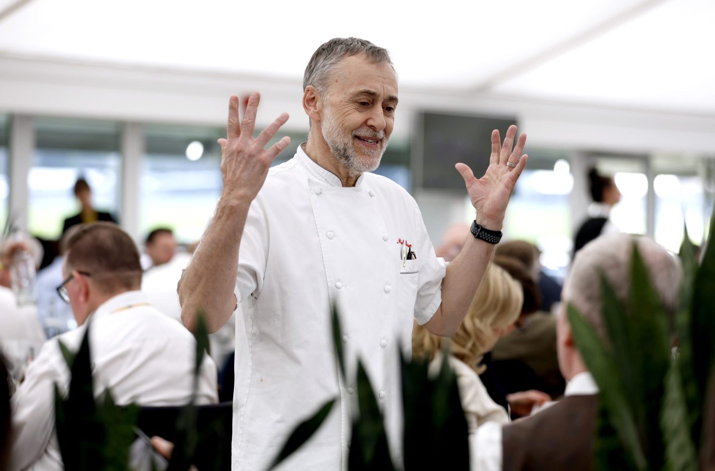 A PICTURE OF MICHEL ROUX JR.