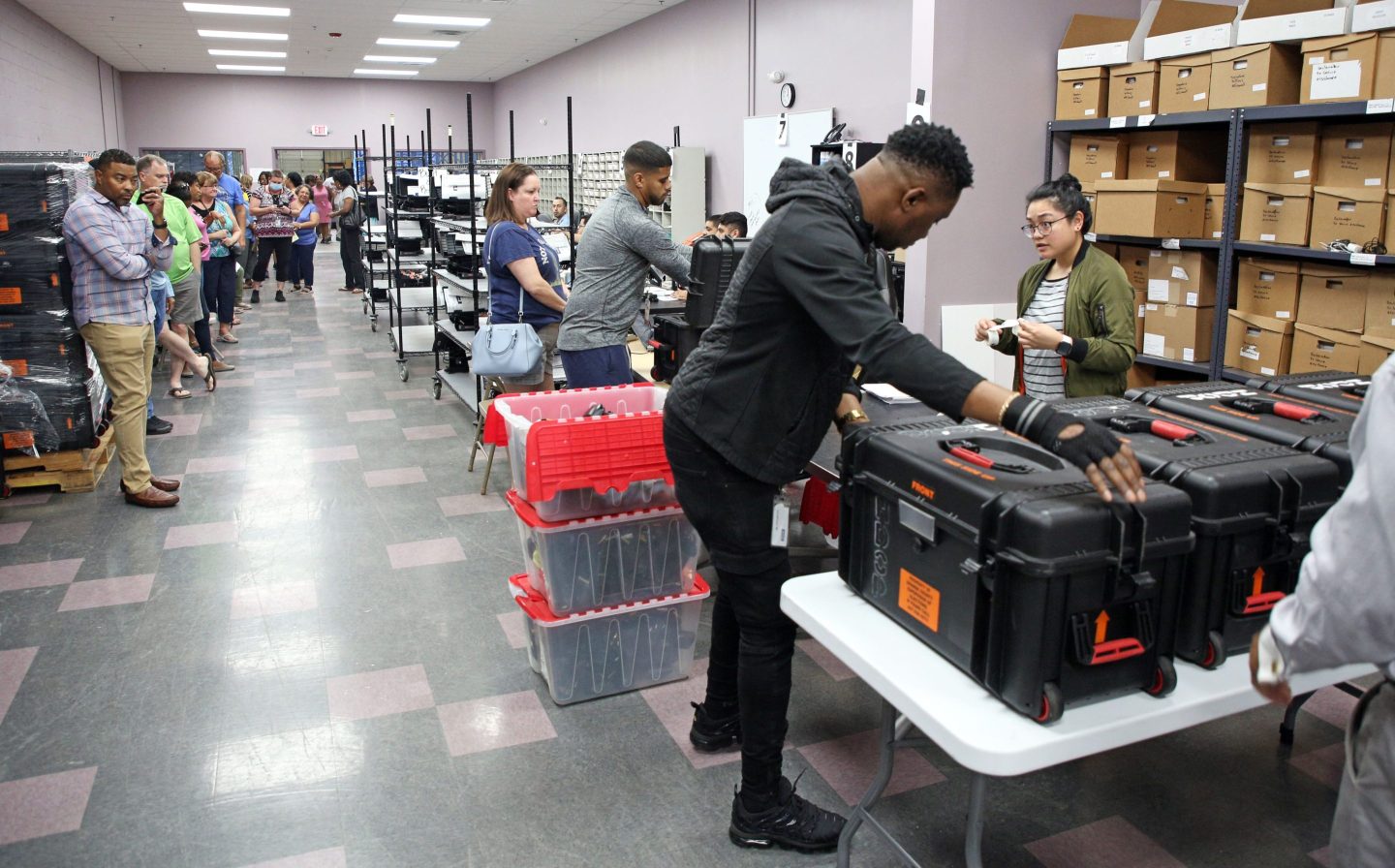Election workers face a growing number of threats.