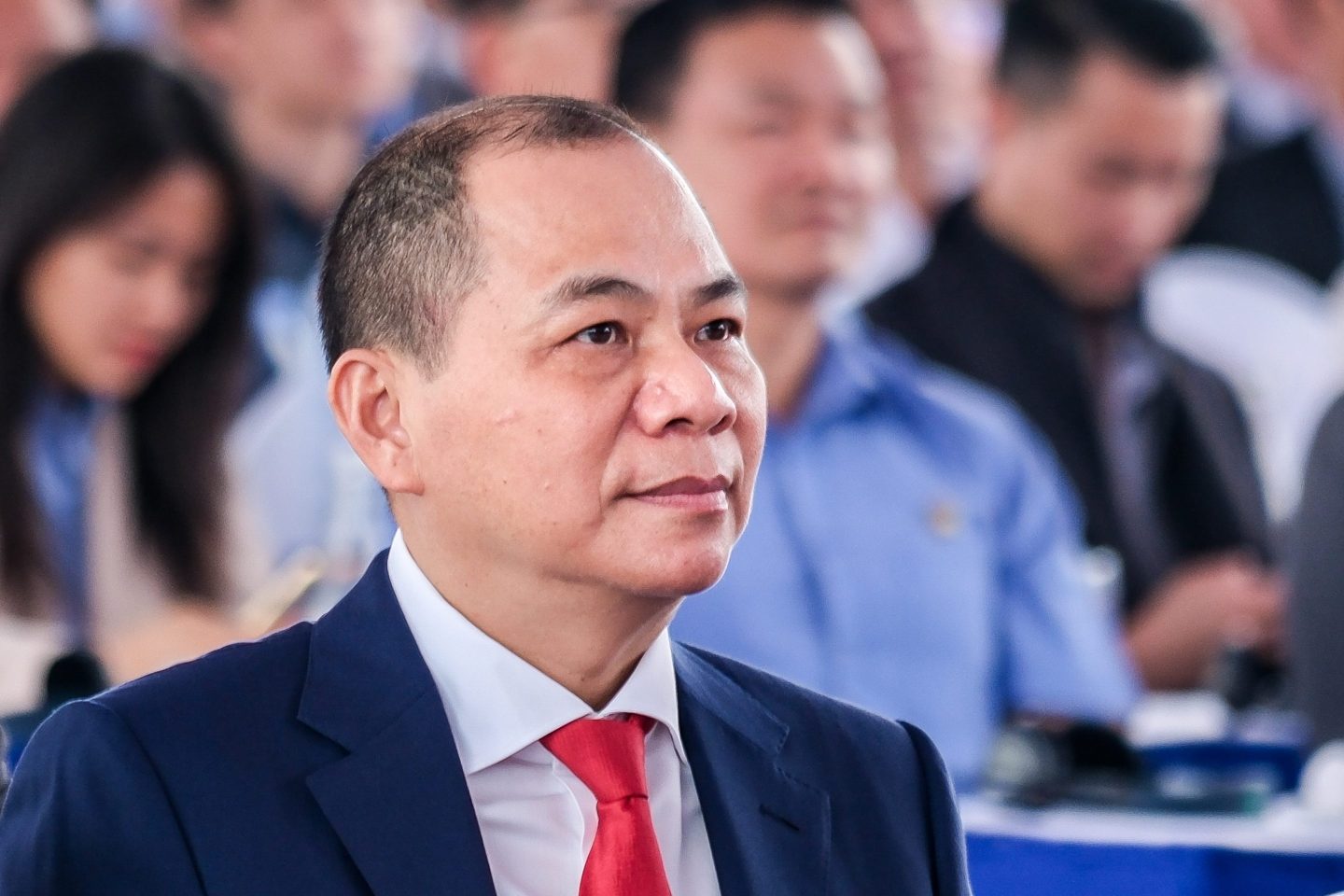 Pham Nhat Vuong, chairman and founder of Vingroup JSC, is Vietnam’s richest tycoon.
