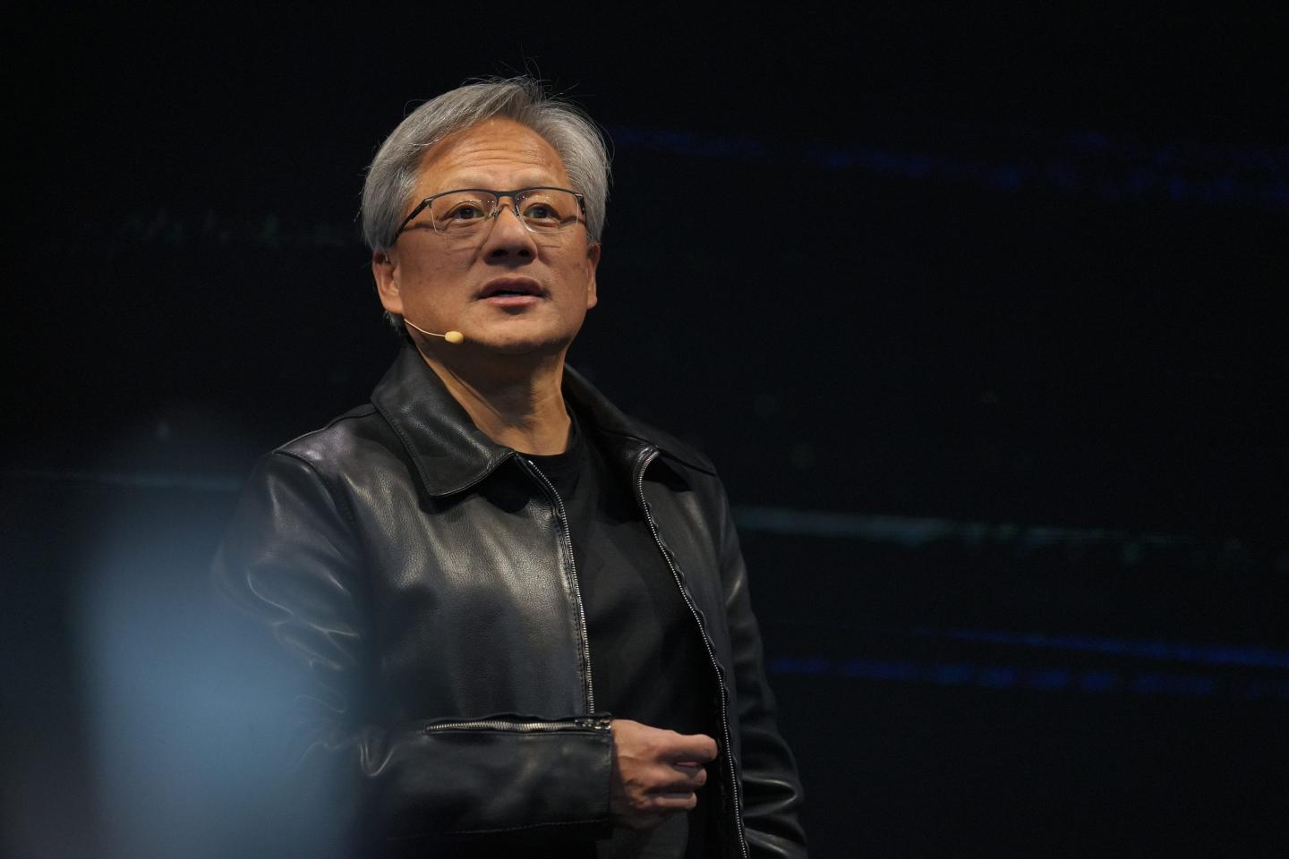Nvidia shares briefly touch a record high amid a blockbuster 212% rally this year that’s been fueled by A.I. buzz