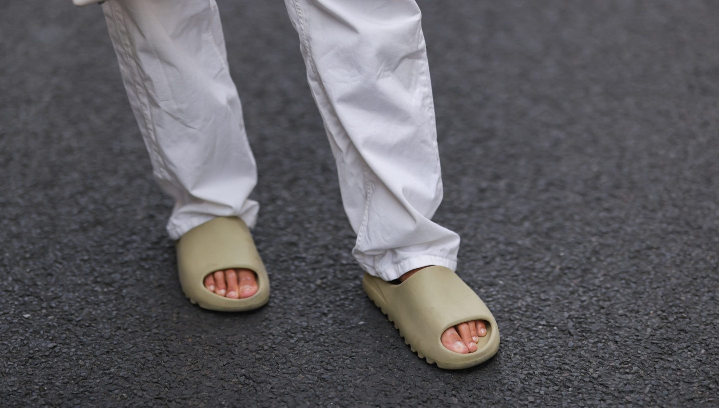 Adidas is trying to unload its leftover Yeezy shoes after cutting ties with Kanye West.