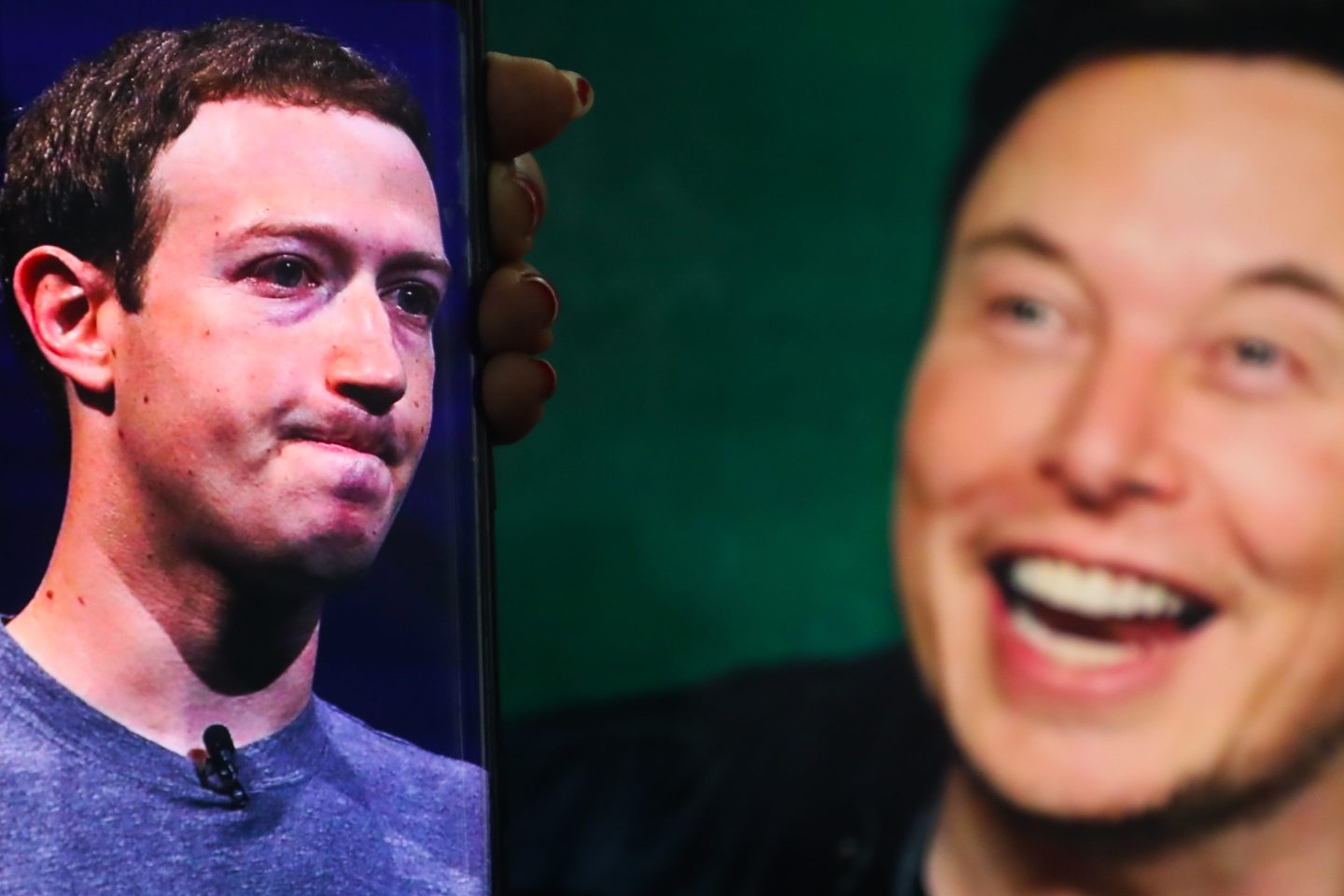 Mark Zuckerberg, Elon Musk