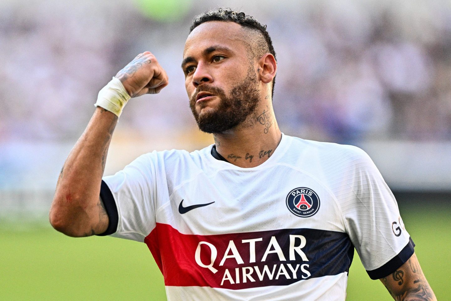 Neymar will play for a Saudi team. 