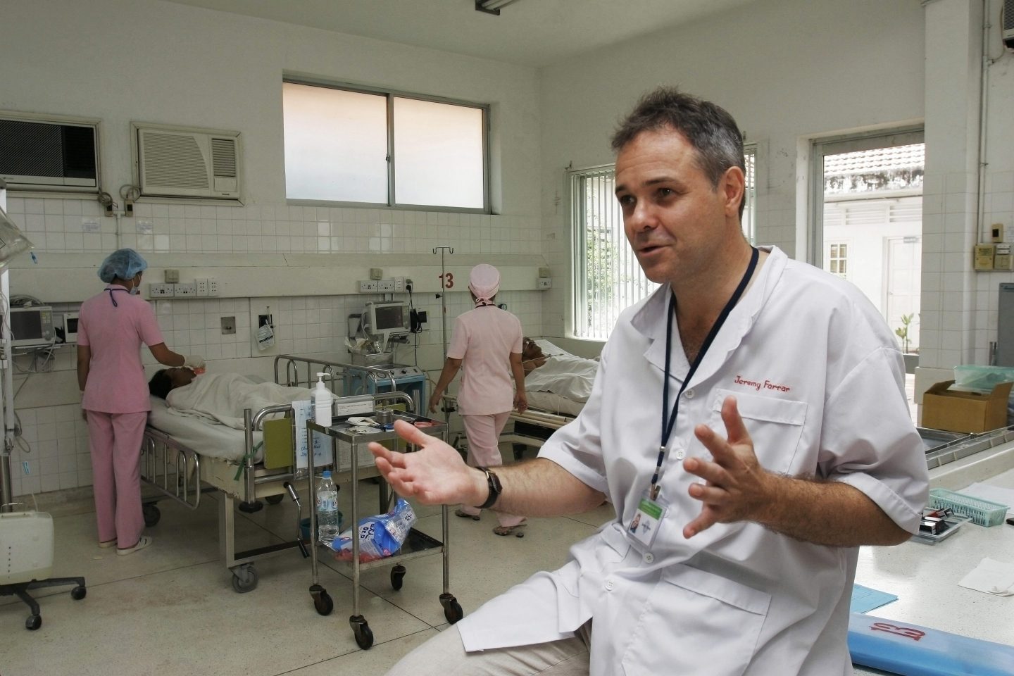 Jeremy Farrar is the new chief scientist of the World Health Organization.