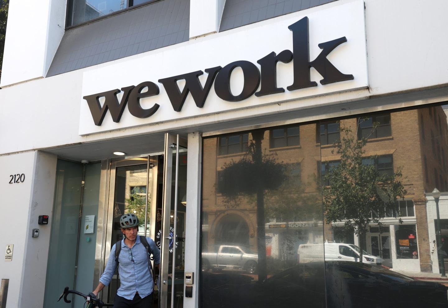 WeWork is trying a reverse stock split. 