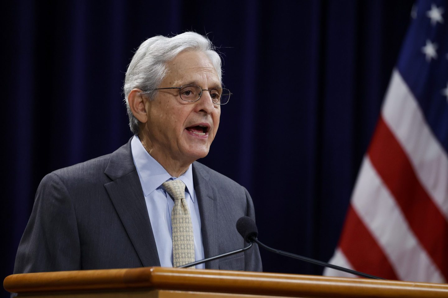 Attorney General Merrick Garland.
