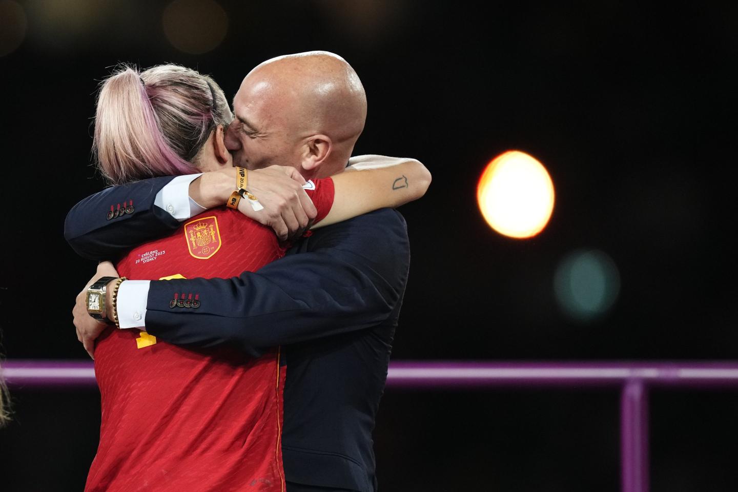 Spanish Federation president Luis Rubiales.
