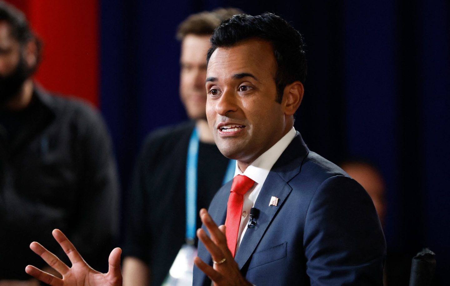 GOP presidential candidate Vivek Ramaswamy