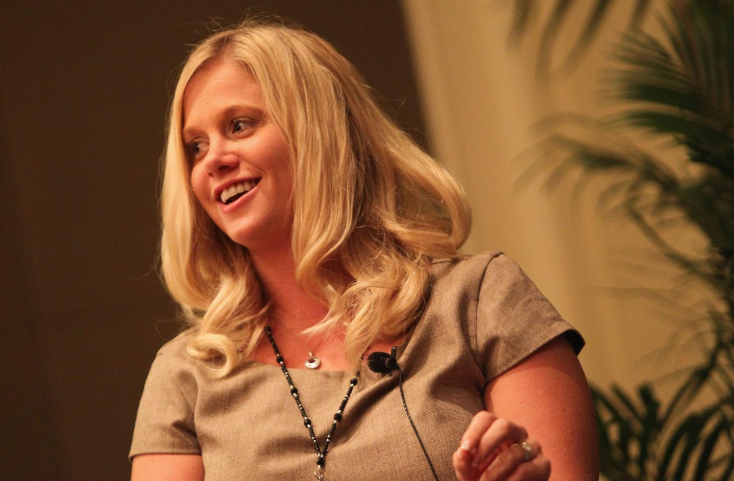Financial Assistant to the Chairman, Berkshire Hathaway Tracy Britt Cool speaks onstage at the FORTUNE Most Powerful Women Summit on October 16, 2013 in Washington
