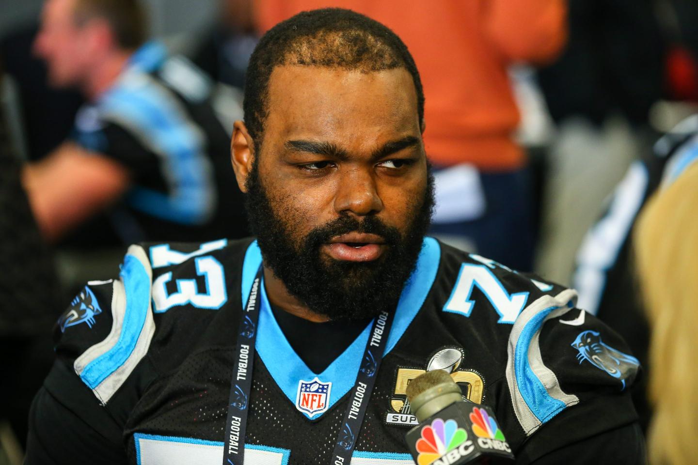 Former NFL tackle whose feel-good life story became a hit Hollywood film alleges he’s been swindled by the couple he called mom and dad