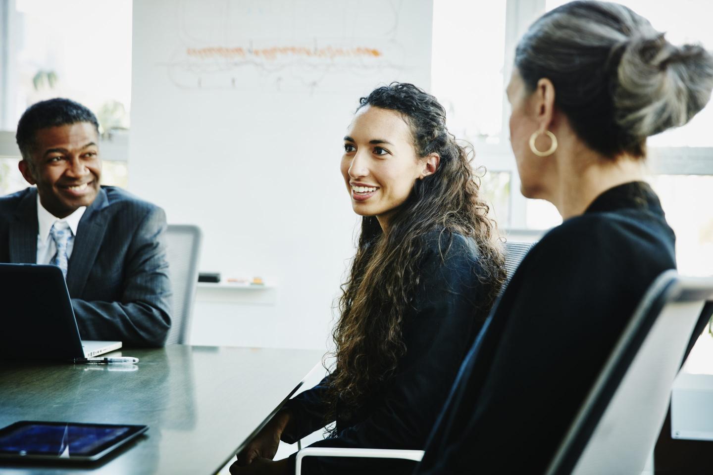 People in boardroom