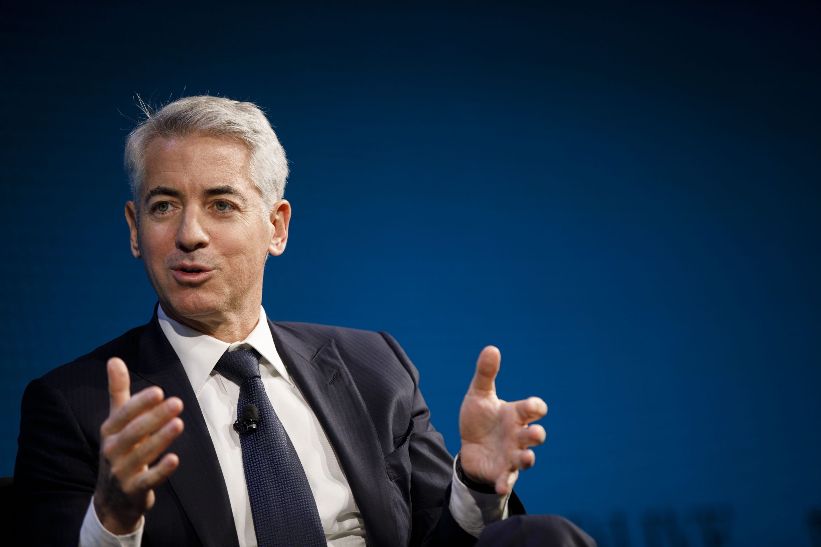 Bill Ackman speaks during the WSJ D.Live global technology conference in Laguna Beach, California, on Tuesday, Oct. 17, 2017.