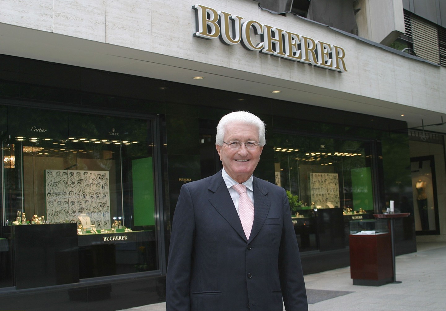 The secretive Jörg G. Bucherer.