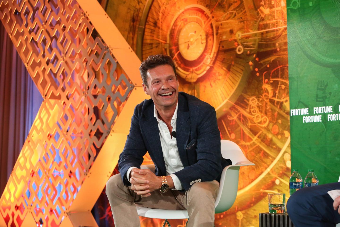Ryan Seacrest, TV host and producer, at Fortune Impact Initiative on September 12, 2023.