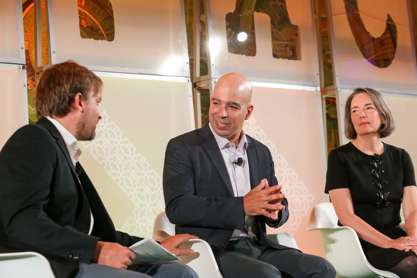 "We have to succeed as a business first, and we have to be unapologetic about that," Roger Martella, CSO for GE, said at Fortune's Impact Initiative conference.