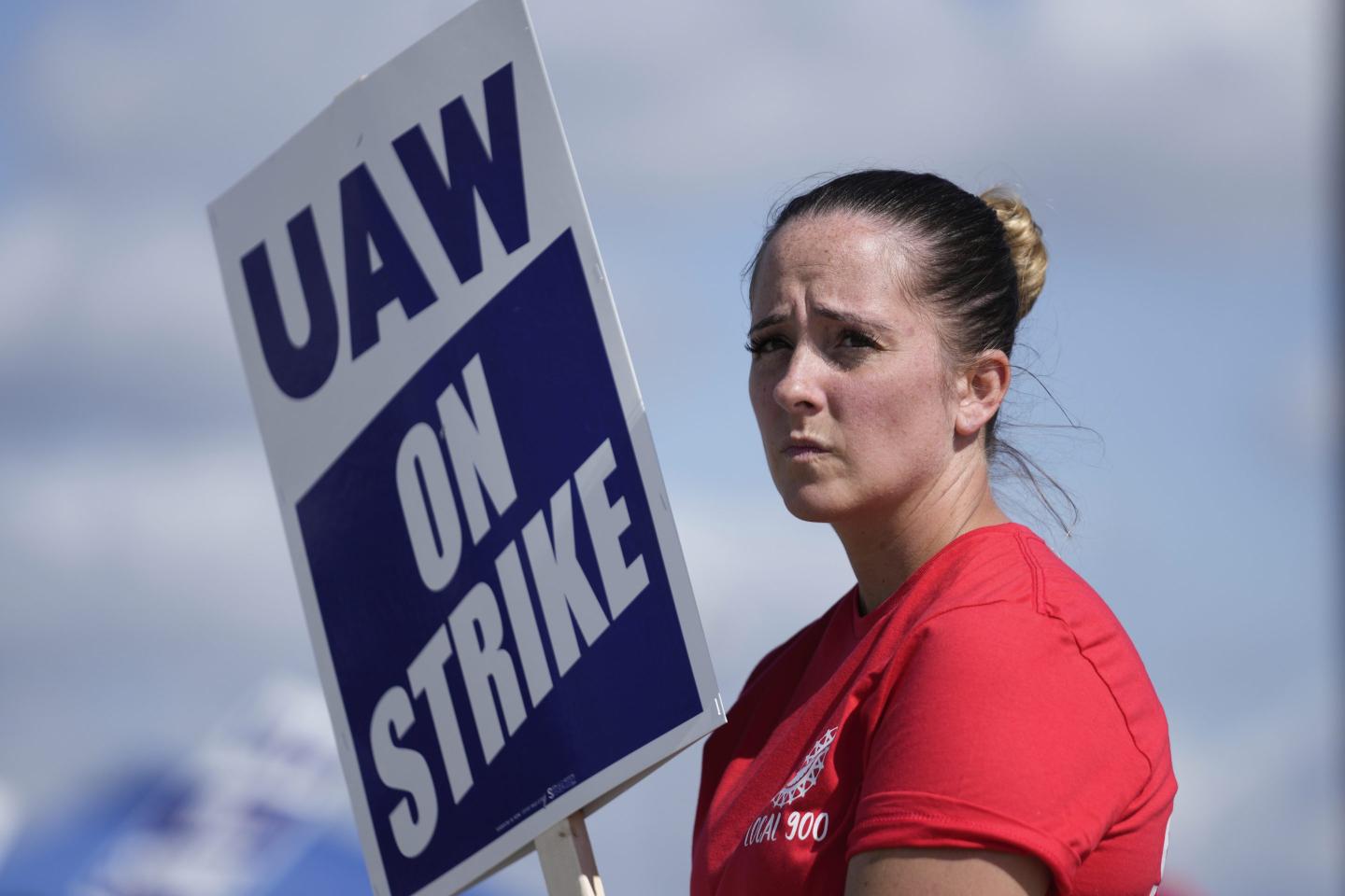 Autoworkers are still talking with GM, Ford and Stellantis but the UAW says ‘We have a long way to go’ and warns of an expanded strike