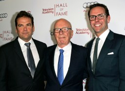 When Rupert Murdoch dies, James Murdoch says he may move to rein in Fox
