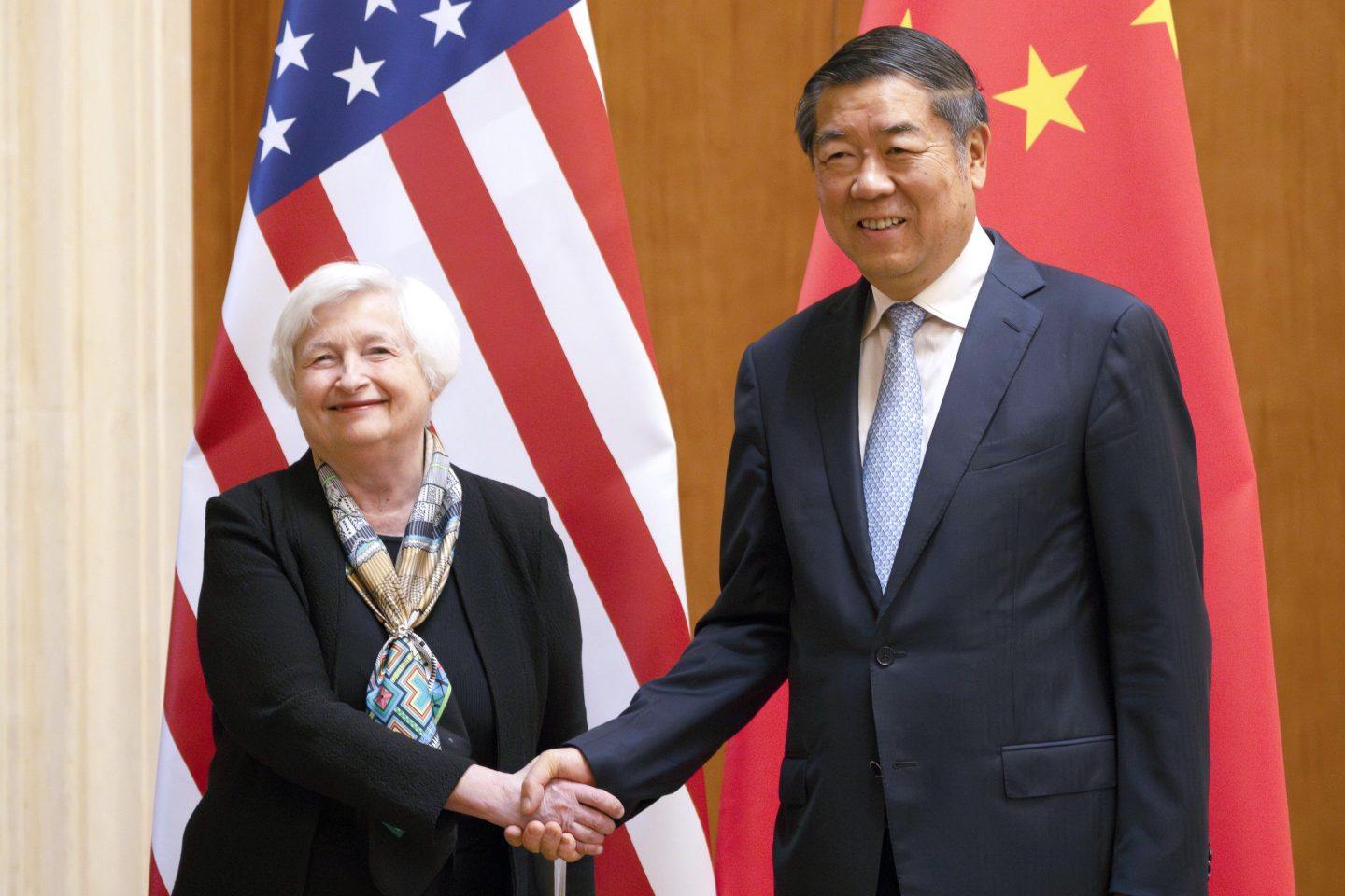 Janet Yellen, He Lifeng