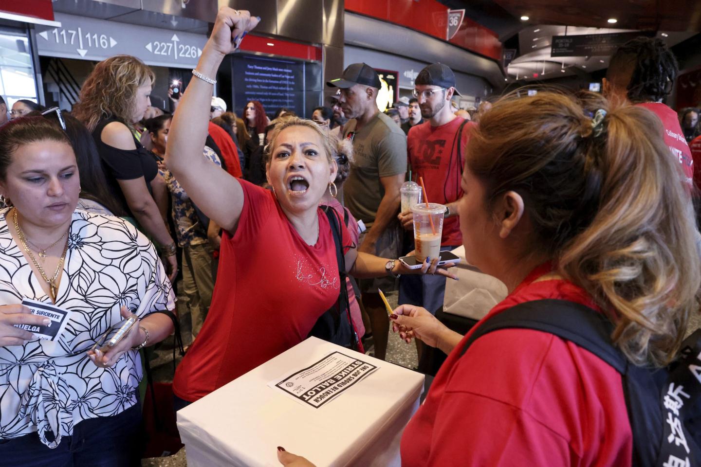 Las Vegas hospitality workers prepare to call strike against hotels and casinos for the first time in more than 30 years