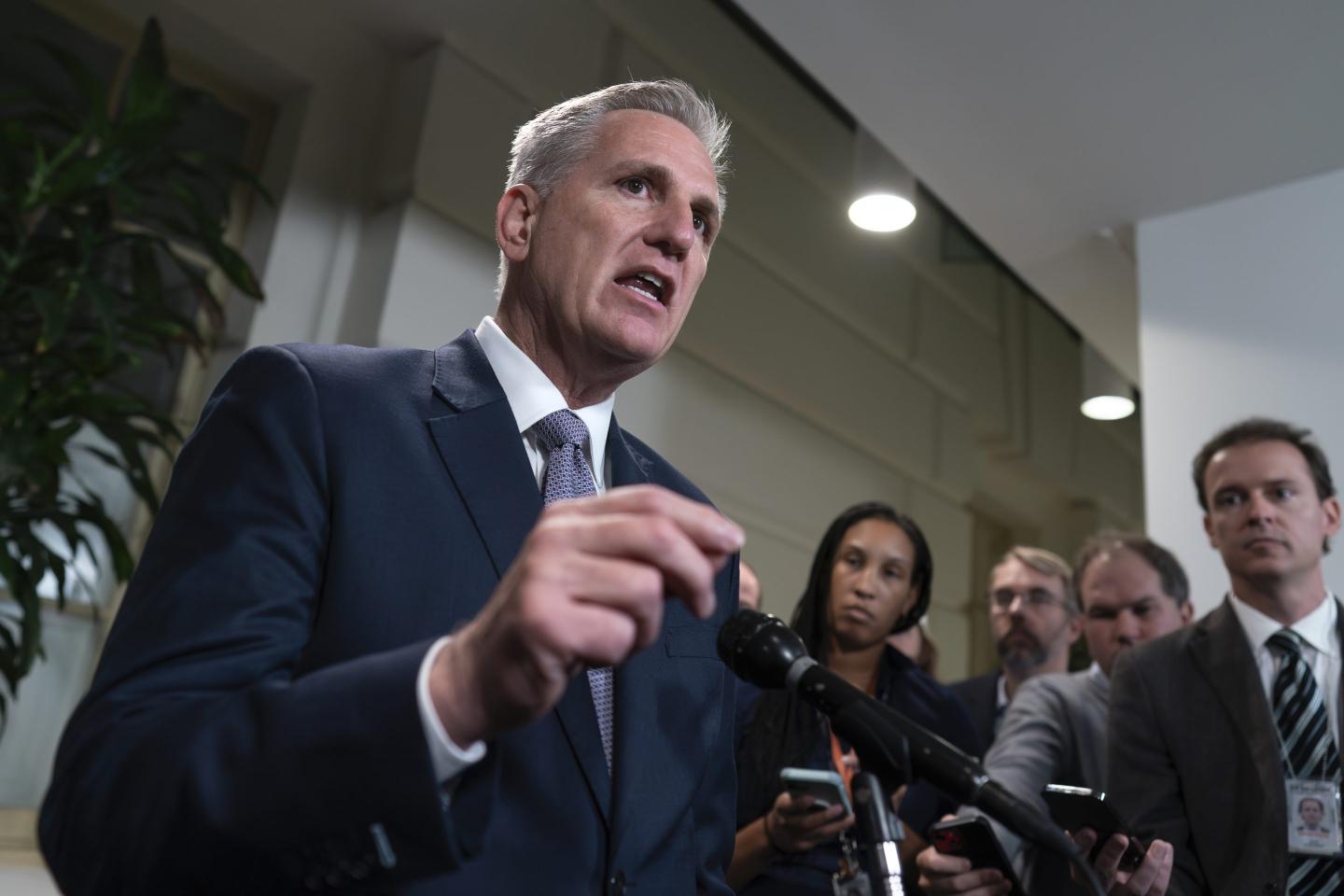 House passes 45-day funding plan, sends it to Senate as Kevin McCarthy says, ‘We’re going to keep government open’