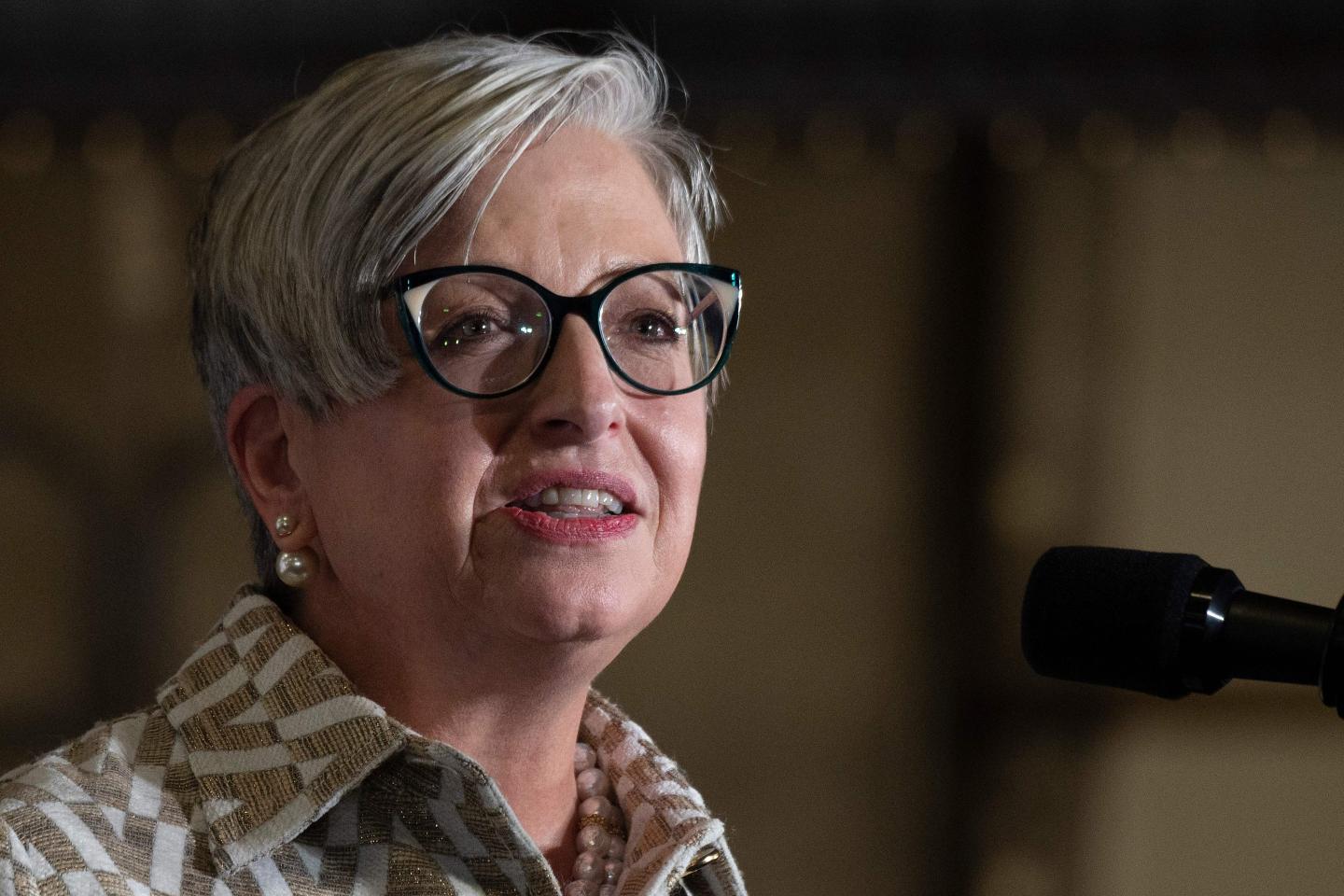 UPS chief executive Carol Tome