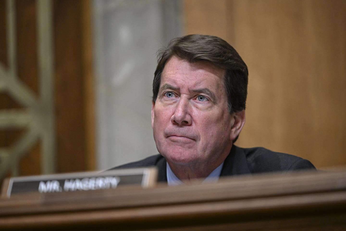Sen. Bill Hagerty at a U.S. Senate Foreign Relations Committee hearing in May 2023.