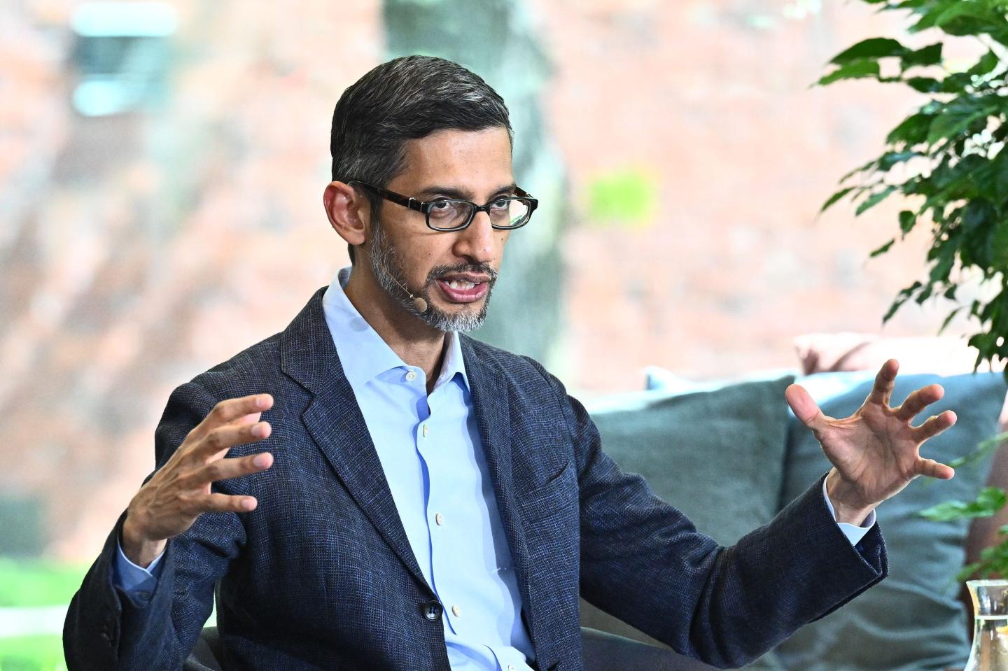 Google CEO Sundar Pichai. 