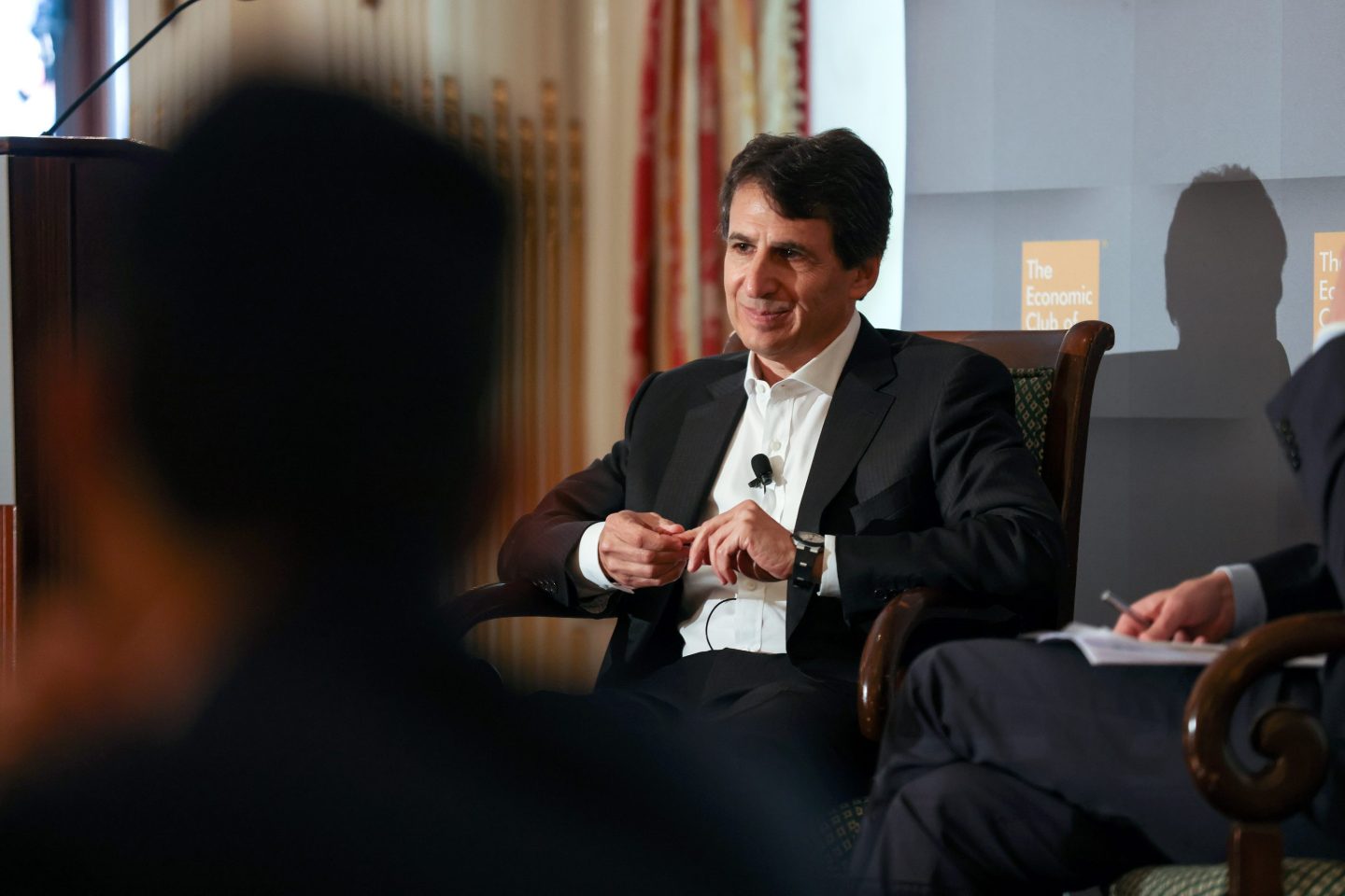 Marc Rowan, CEO of Apollo Global Management, speaks at an Economic Club of New York event in New York on June 6, 2023. 